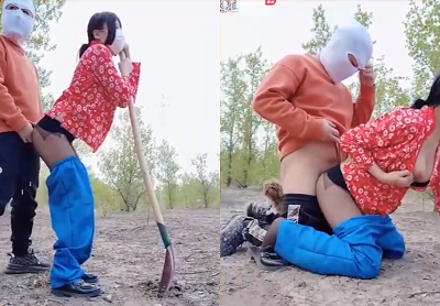 Phệt em người tình ngon ngọt ngoài bãi đất hoang vắng
